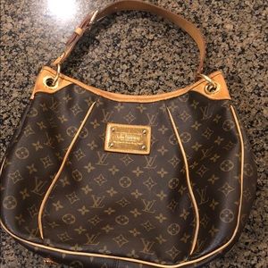 Genuine Louis Vuitton Brown Monogram Galliera PM